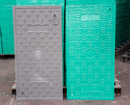 绵竹树脂复合电力盖板展示